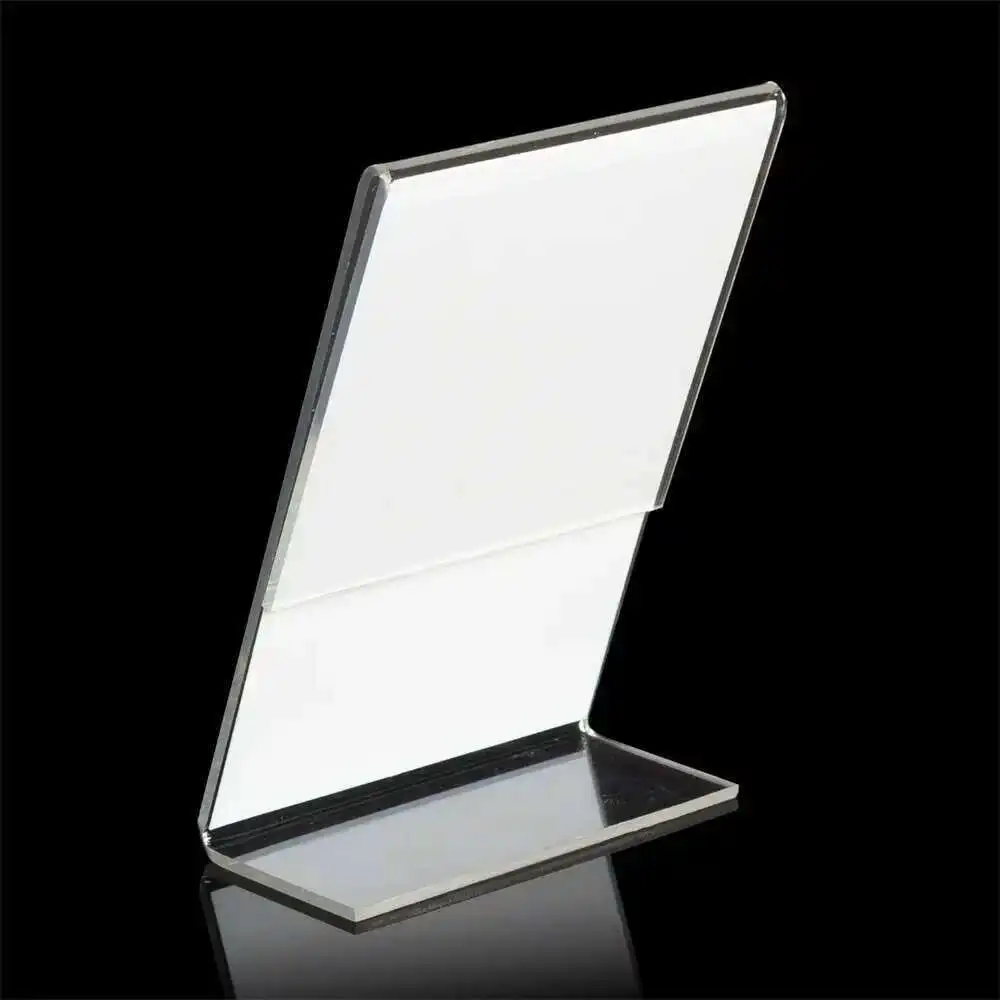 A5 Acrylic Poster Photo Picture Display Frame 210*148mm L-shape Clear Menu Price Sign Holder