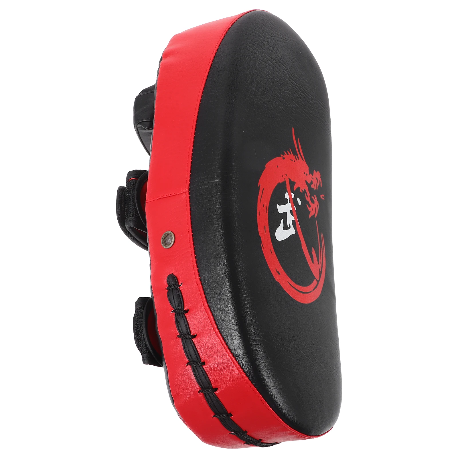 

1pcs Boxing Kick Shield Pad for Martial Training Red Color Sticky Strap Thai Pads Blocking Kickboxing Body Target