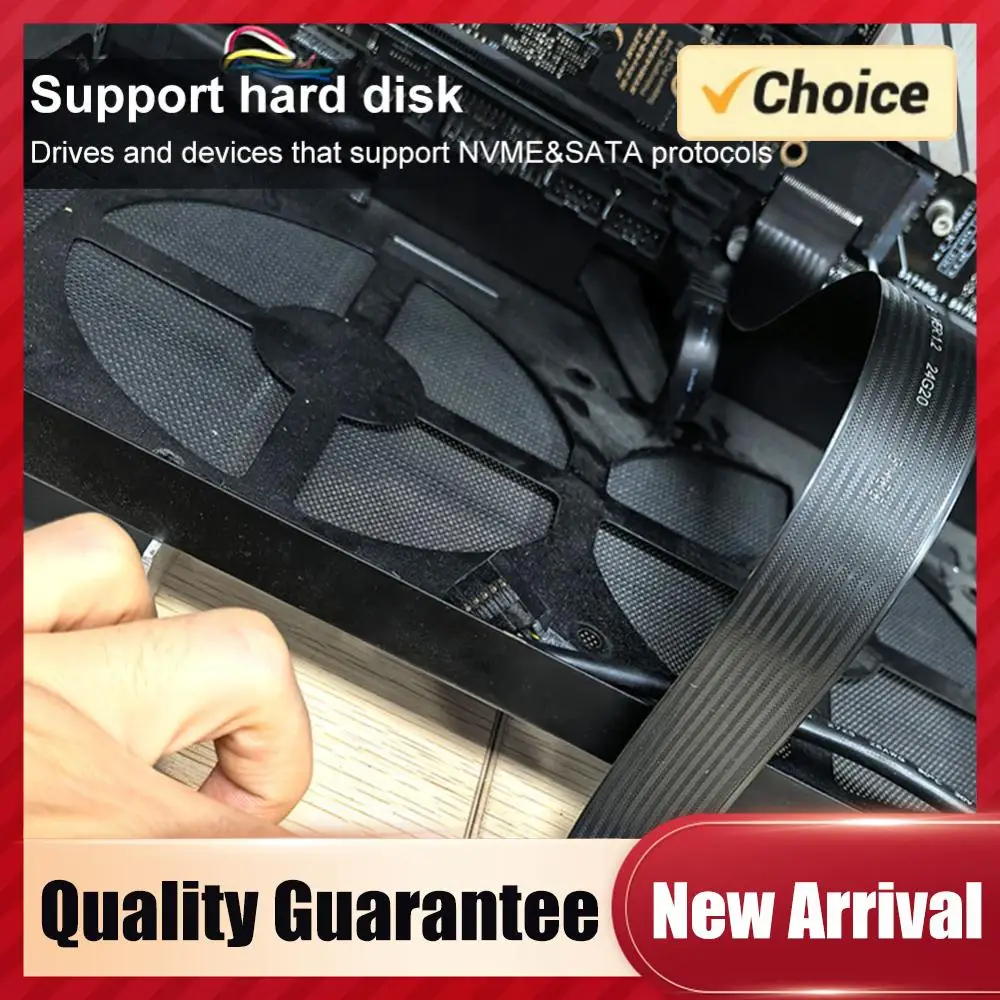 

M.2 NVME Extender Support PCle4.0 NGFF M-Key PCIe4.0 SSD Extention Card Solid Drive Riser Card for M.2 2230 2242 2260 2280 SSD