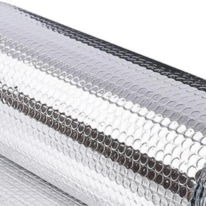 Radiator Heat Reflector Back Foil Heat Reflective Length 5M Heat Energy Saving Film Pad Aluminum Film with Sticker Heat 50Cm*5M