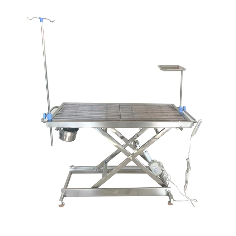 Pet Dog And Cat Operating Table304 Stainless Steel Operating Table Electric Lifting And Heating Veterinary Surgical Equipment