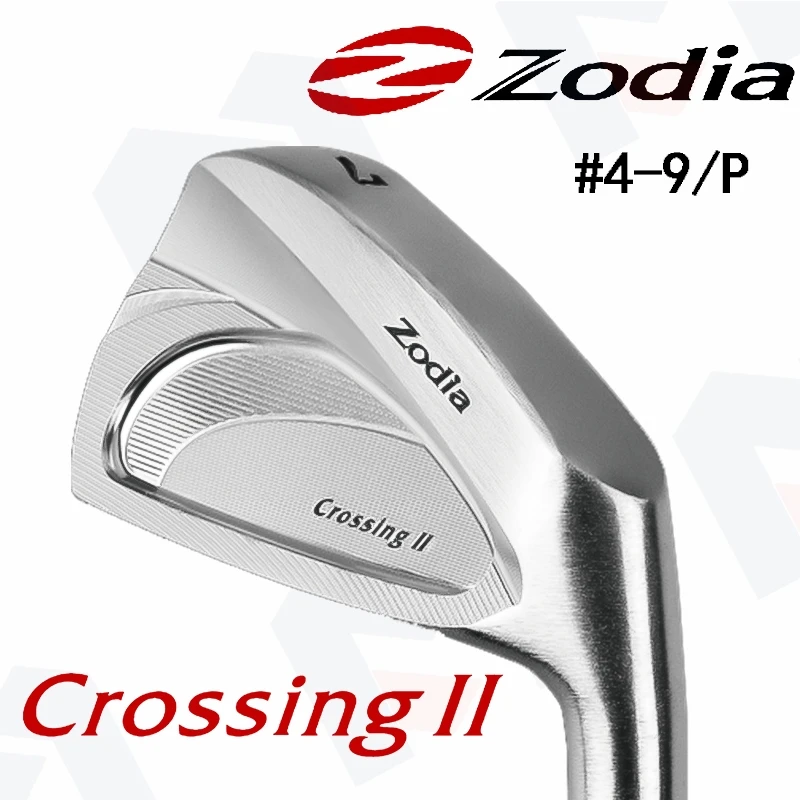 zodia crossing II Golf Irons Set Silver Golf clubs 7pcs 4-P Graphite or Steel Shaft Free Shipping