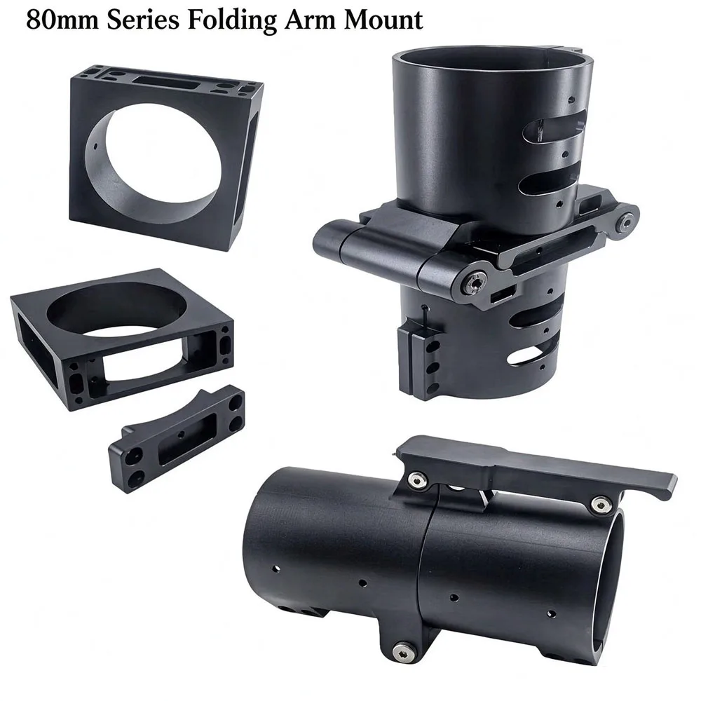 80mm Quick Release Folding Arm 6061 Aluminum Plant Protection Drone Parts