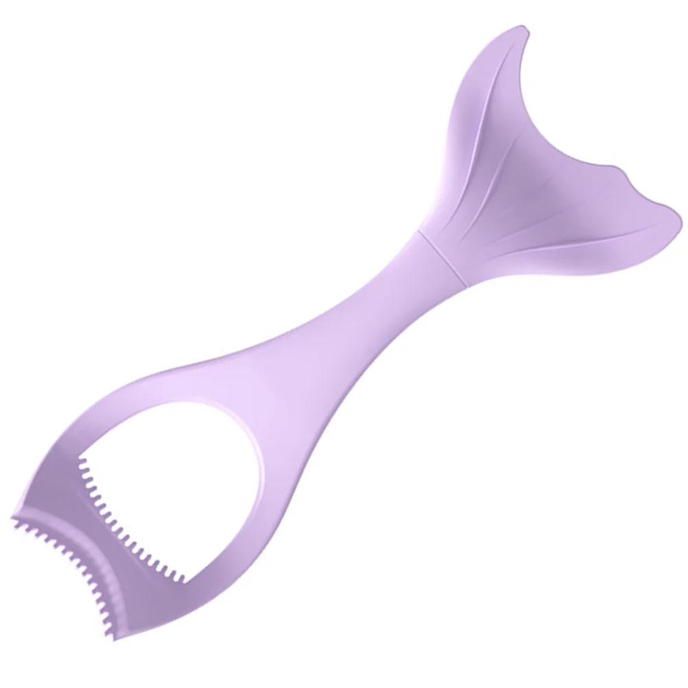 

Eye Makeup Tool Mermaid Tail Shape Silicone Compact Eyeliner Stencil For Women Multi-Function Aid Reusable Eyelash