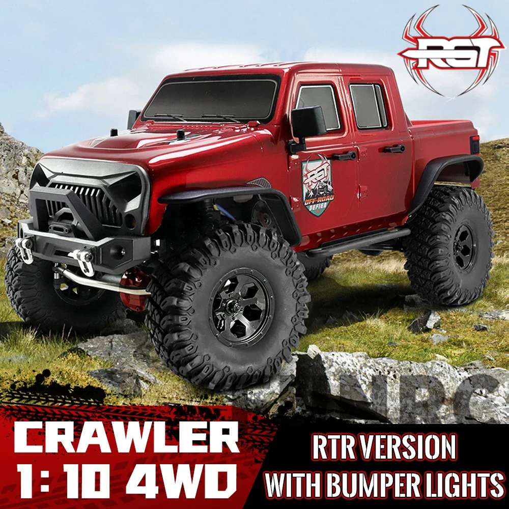 

RGT EX86100-JC 1:10 1/10 RTR 4WD Electric All-Terrain Crawler Climbing Car 2.4G RC Model Jeep Buggy Off-Road Vehicle Toys Boy