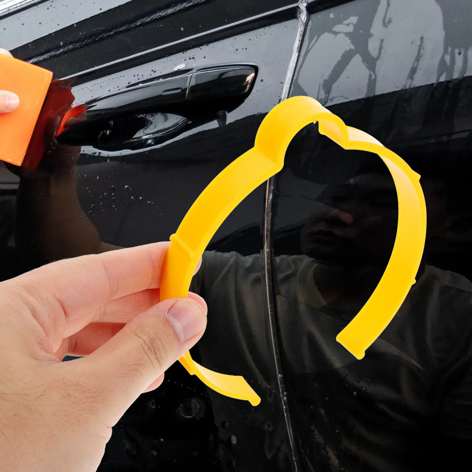 

4pcs Wrap Tool For Car Body Fixing Vinyl Roll Holders Clips, Auto Vinyl Film Holders, Car Detailing Accessories, Auto Body Film