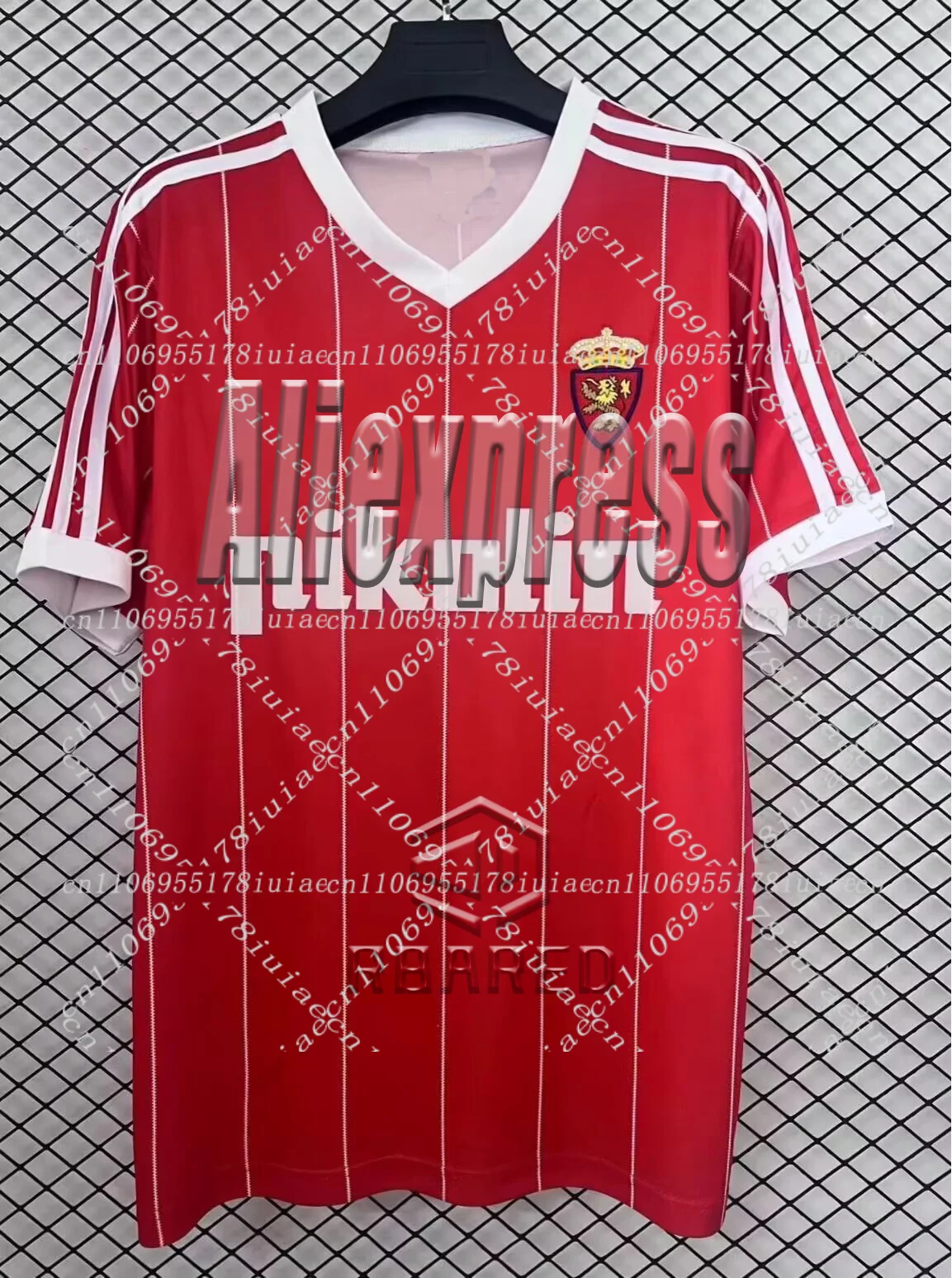 Camisa de entrenamiento de rendimiento Zaragoza 1984 - Tela ligera y transpirable deportiva e informal