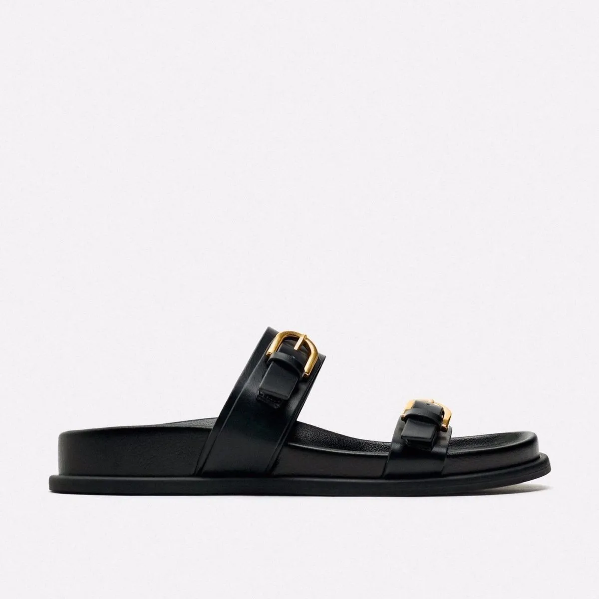 Designer Women Platform Sandals Gold Buckle Roman Shoes New Summer Metal Circle Gladiator Sandalias Mujer Muffins Slides Shoes
