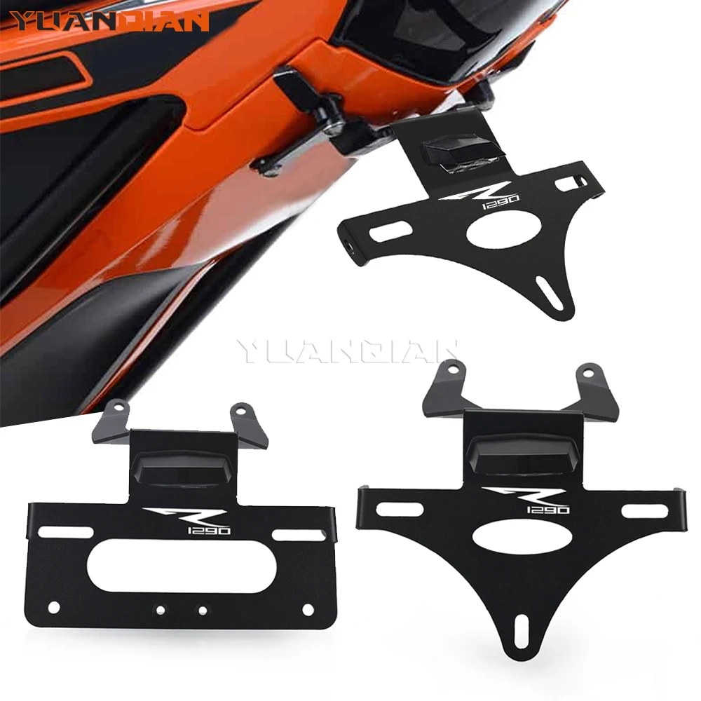 

License Plate Holder Bracket For 1290 Super Duke R 2013 2014 2015 2016 2017 2018 2019 CNC Rear Tail Tidy Fender Eliminator Kit