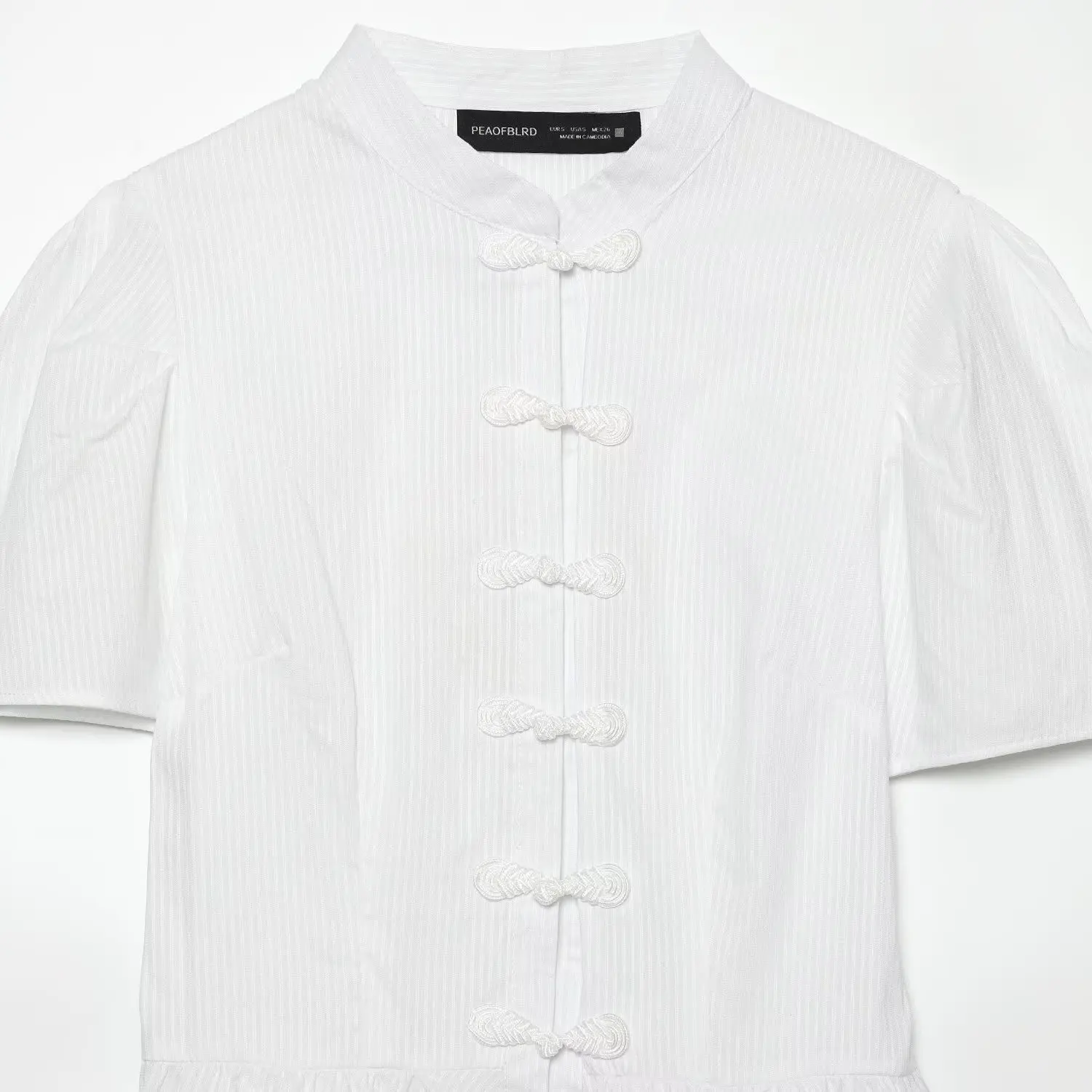 Fashionable round Neck Rope Knot A-Line Shirt JNLEAOG Women's Casual Style Short Sleeve Polyester Fabric Shirt Autumn New Arr...
