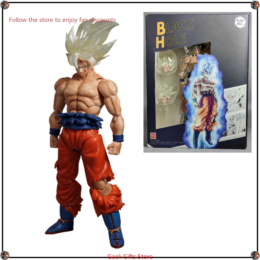 

In Stock Black Hole Dragon Ball S.H.Figuarts SHF Ultra Instinct Toyotarou Son Goku Anime Action Figure Figuras Figurine Toys