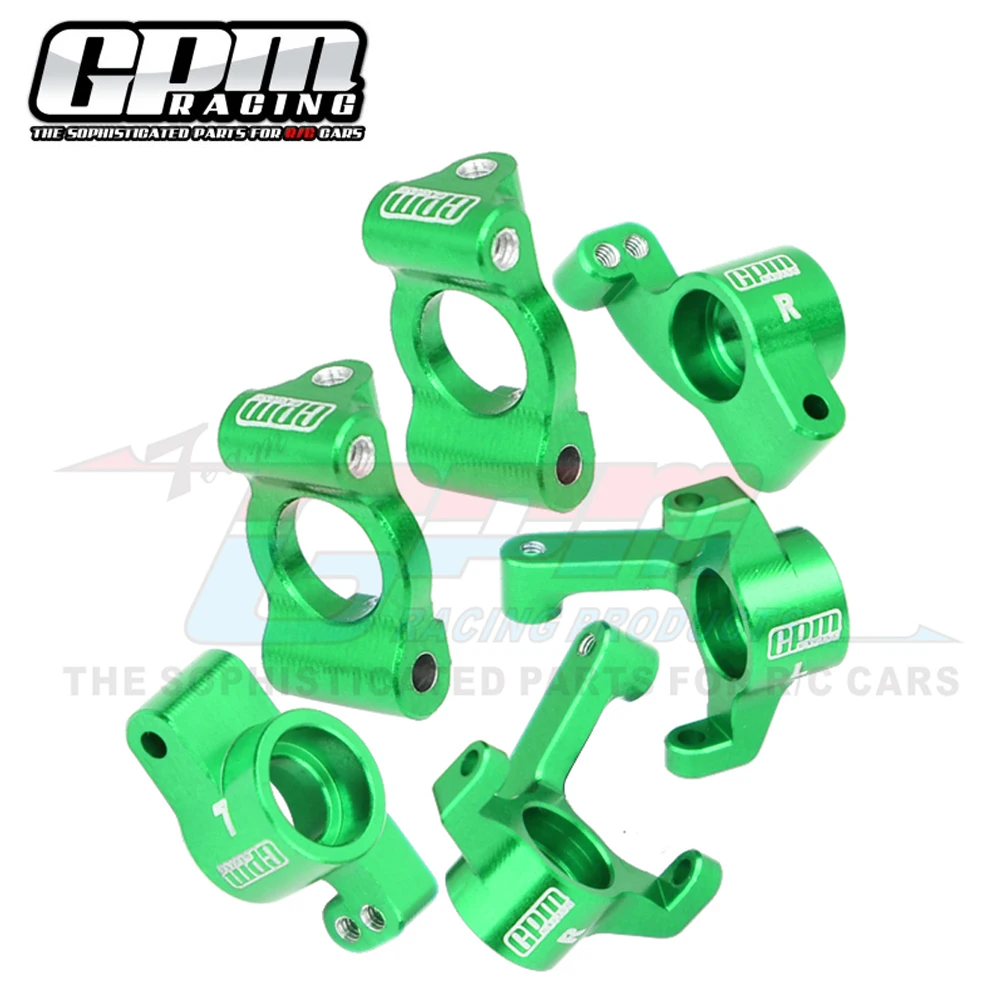 GPM Metal Front Caster Blocks &Spindles & Rear Hubs LOS-1768 LOS-1982 LOS-1983 LOS-1984 for LOSI 1/24 Micro-B 2WD Buggy LOS00007