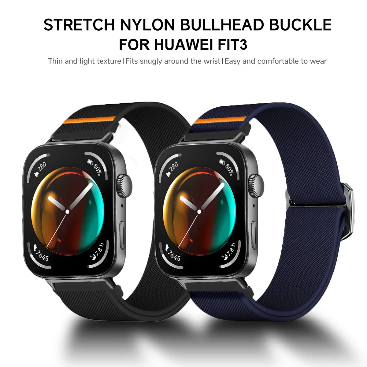 Nylon Strap For Huawei Watch Fit 3/4/4pro  Sports Band Men Women Sport Bracelet Watchband For Huawei Fit2/1 Correa Accessories image 2