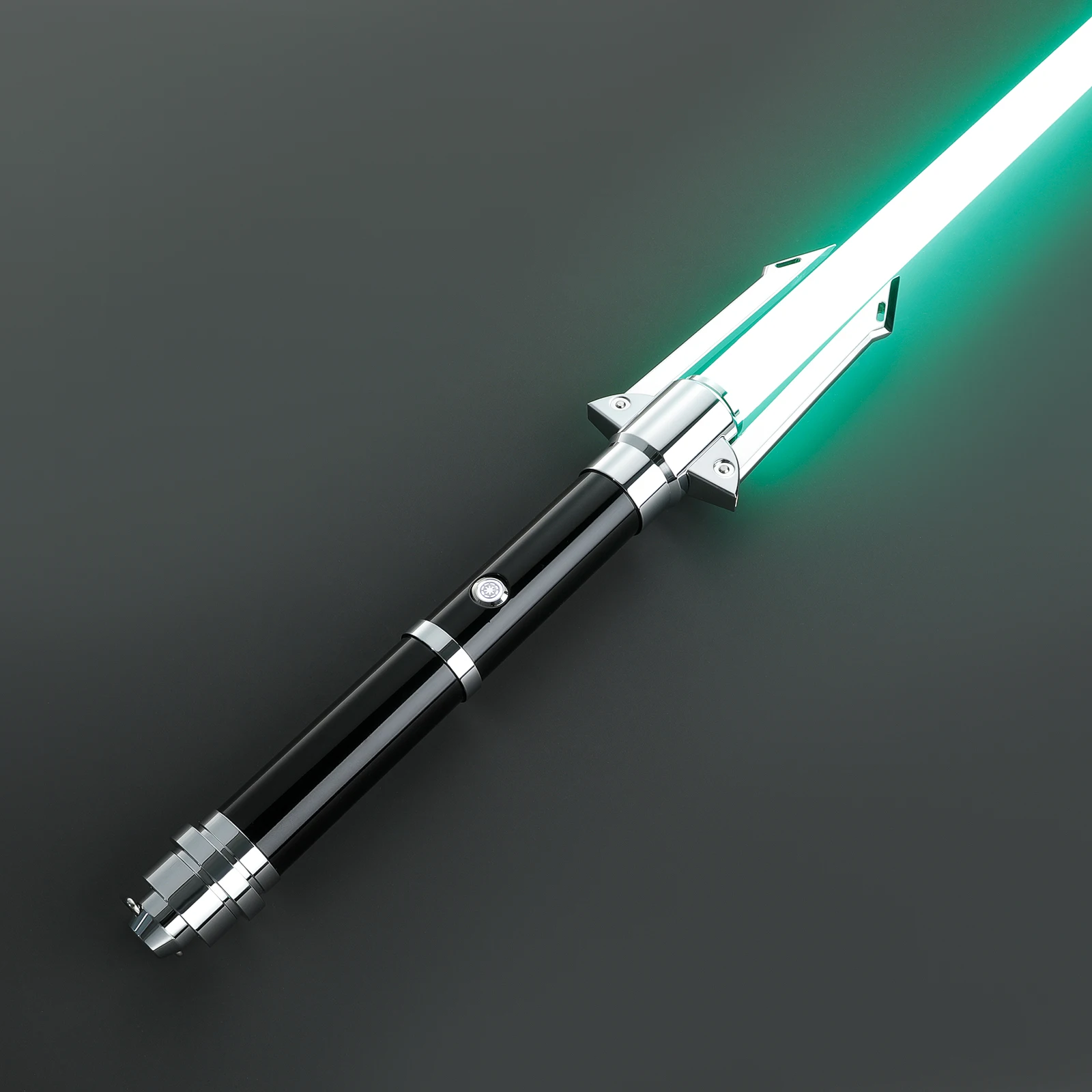 DamienSaber Bluetooth Lightsaber Xeno Heavy Dueling Light Saber with Metal Hilt Infinite Color Changing Sensitive Smooth Swing