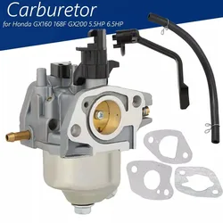 Carburetor Carb For Honda Gx160 Gx168 Gx120 Gx200 5.5hp 6.5hp Generators Engine Parts with Gaskets Motor Mower Accessories
