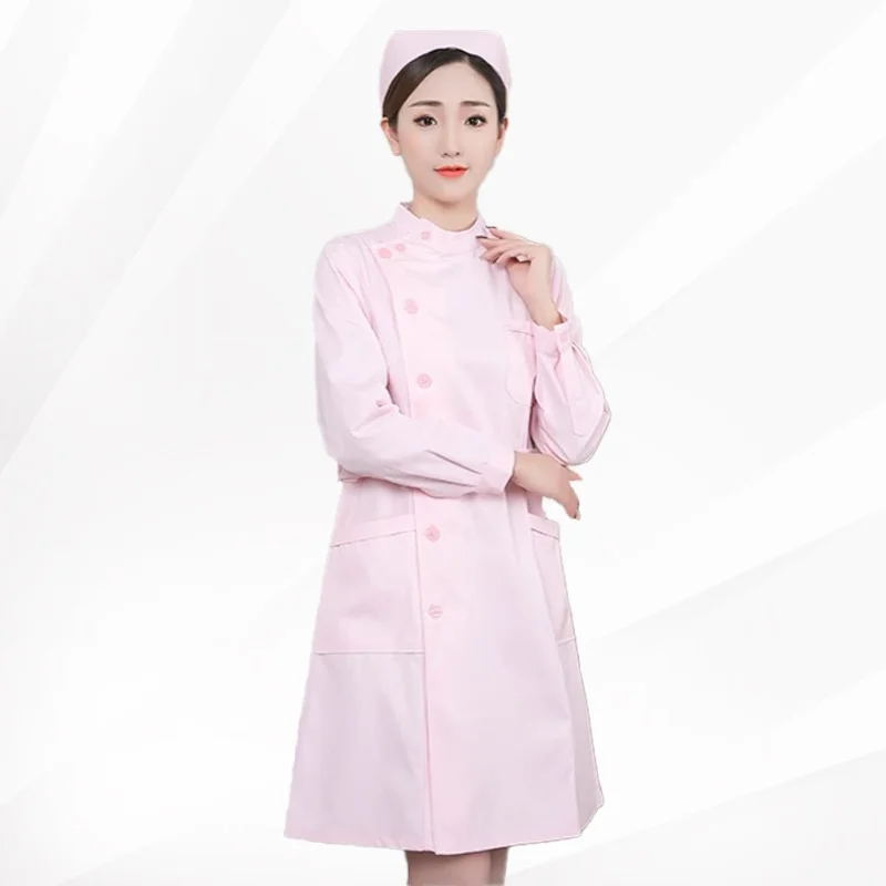 플러스 사이즈 의료 유니폼 여성 간호사 병원 미용실 클리닉 실험실 약국 치과 사무실 작업복