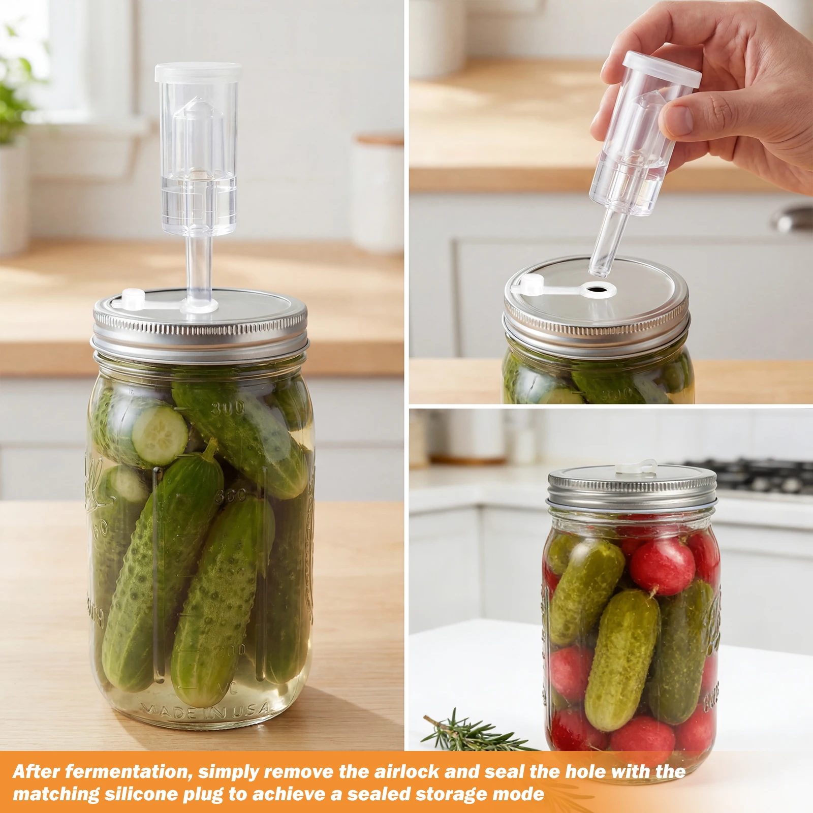 طقم تخمير وتعليب الخضروات مع ب - مراجعة Fermentation Crock وسعره