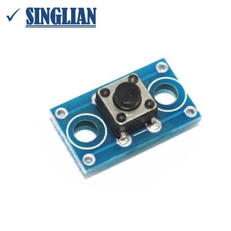 Módulo Interruptor Light Touch para Arduino, Botão 6x6mm