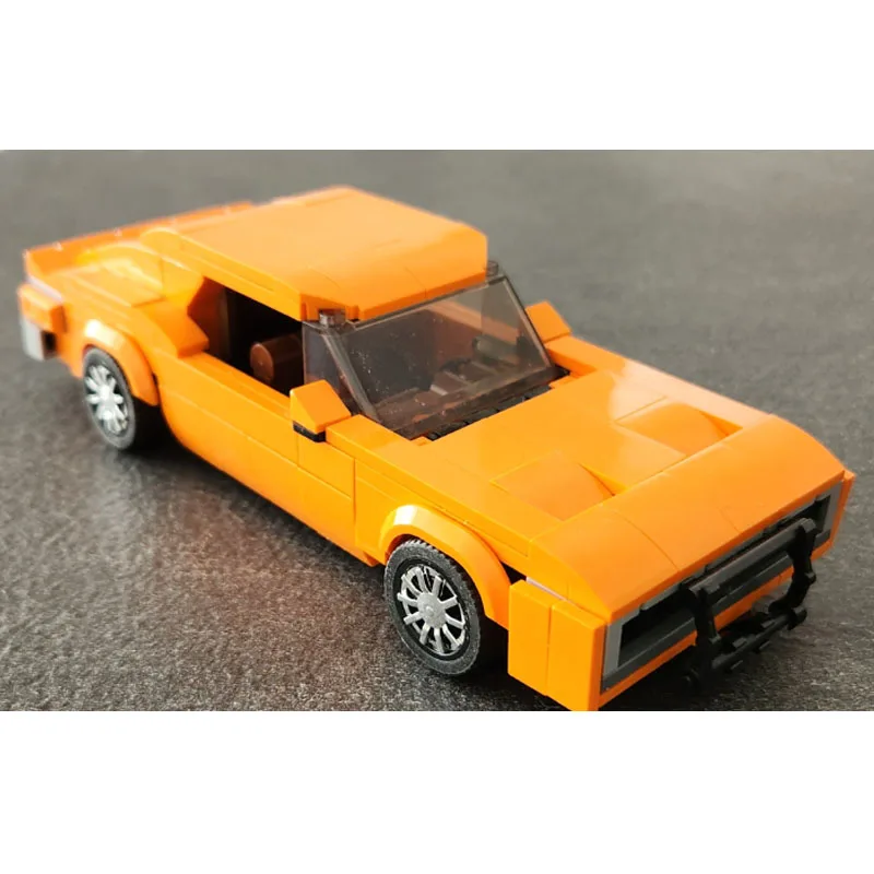 

MOC-185524 Orange New Sport Iconic Supercar Racing Building Block Model 309 Parts Creative Boys Children's Birthday Toy Gift