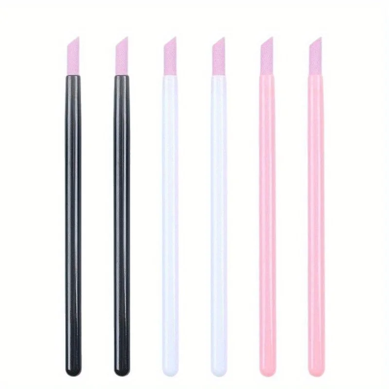 Perfect Gift Lightweight Portable Handy Use Manicure Tools Quartz Stone Scrub Nail File Rods Cuticle Remover Dead Skin Remover
