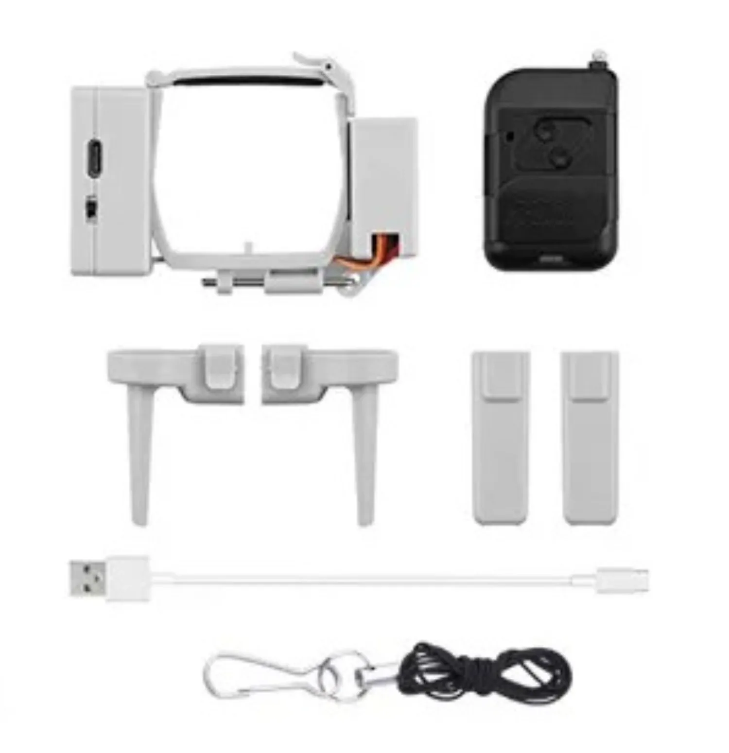 Universal Drone Parabolic Airdrop System Precision Payload Release Mechanism Compatible with DJI Mini 4K Mini 2 SE Durable