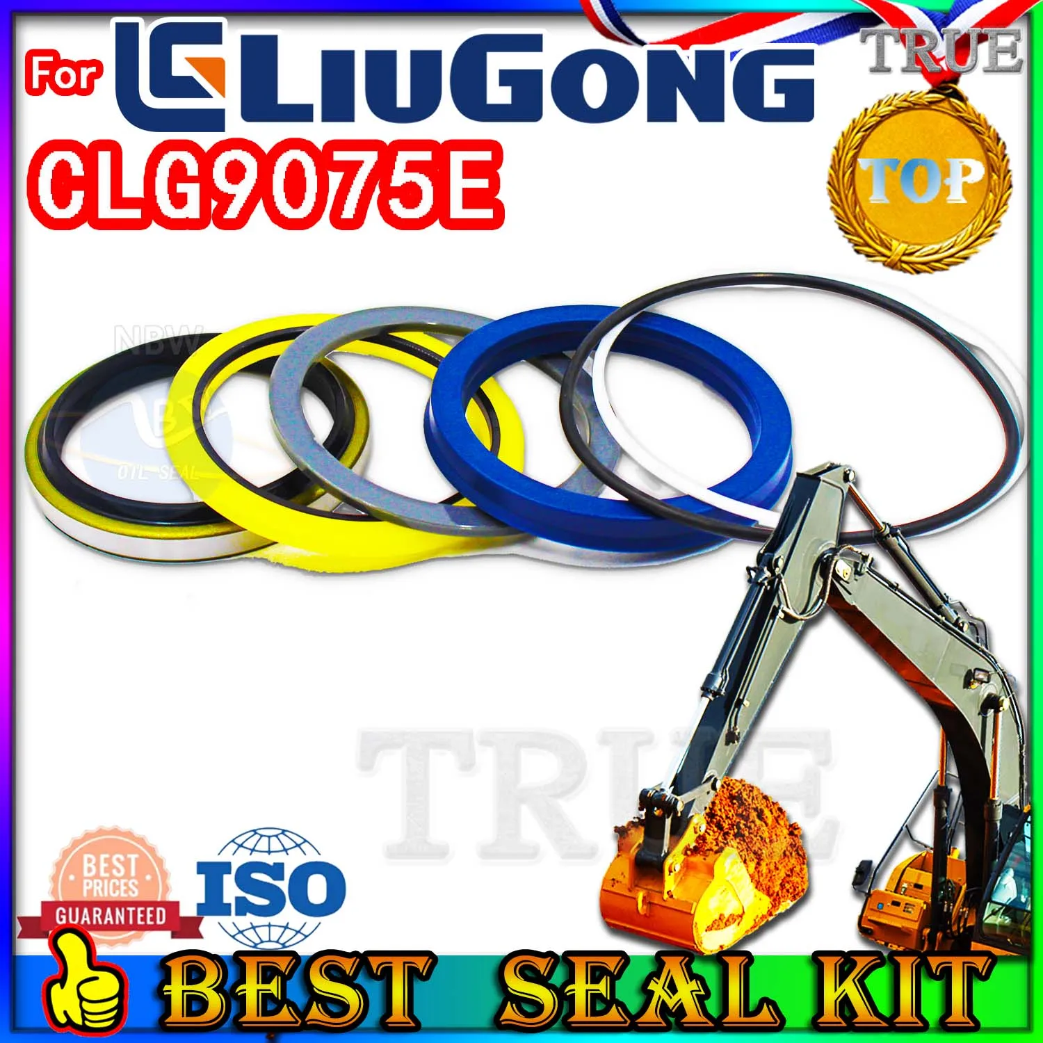 

For Liugong CLG9075E Oil Seal Repair Kit Boom Arm Bucket Excavator Hydraulic Cylinder Spovel Hammer Construction Tool Set Pack