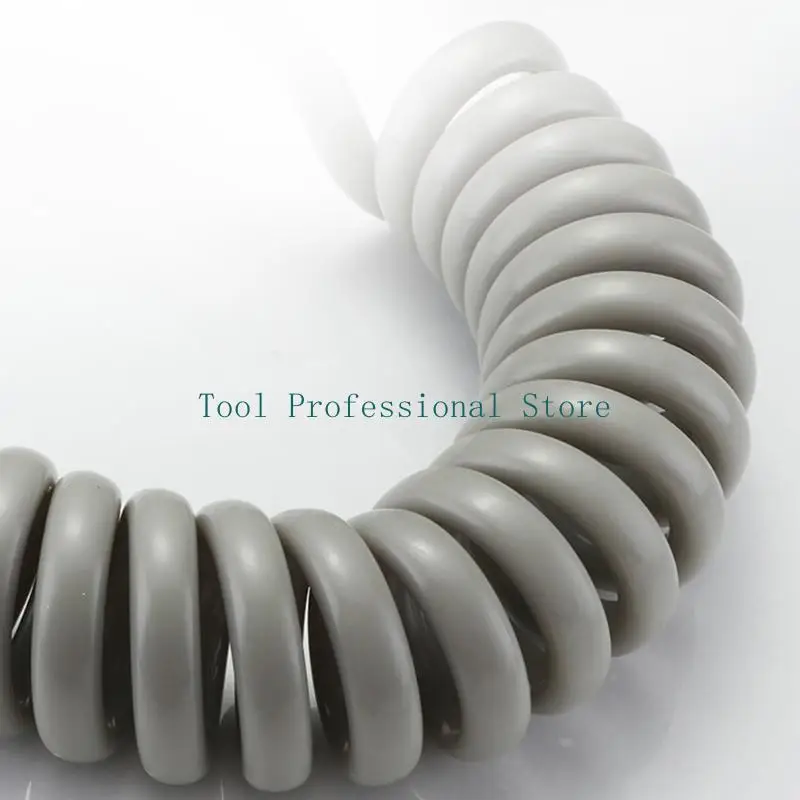 

57QF 2m Spring Shower Hose Replacement Handheld Bidet Sprayer Spring Hose Accessory