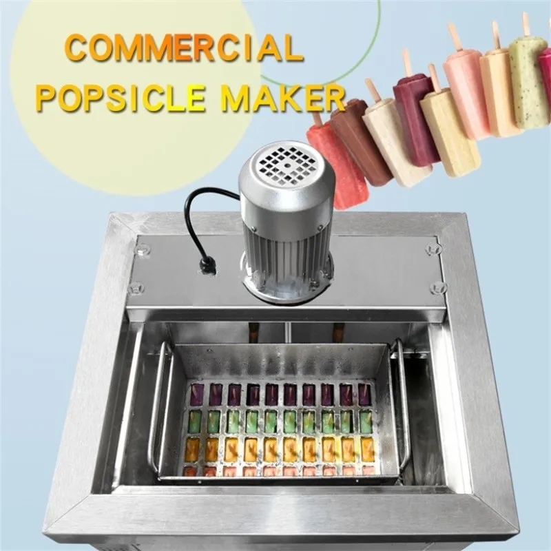 

Hot Sale Low Energy Automatic Ice-Cream One Mould Popsicle Machine/Ice Pop Making Maker/Ice Lolly Candy Machine