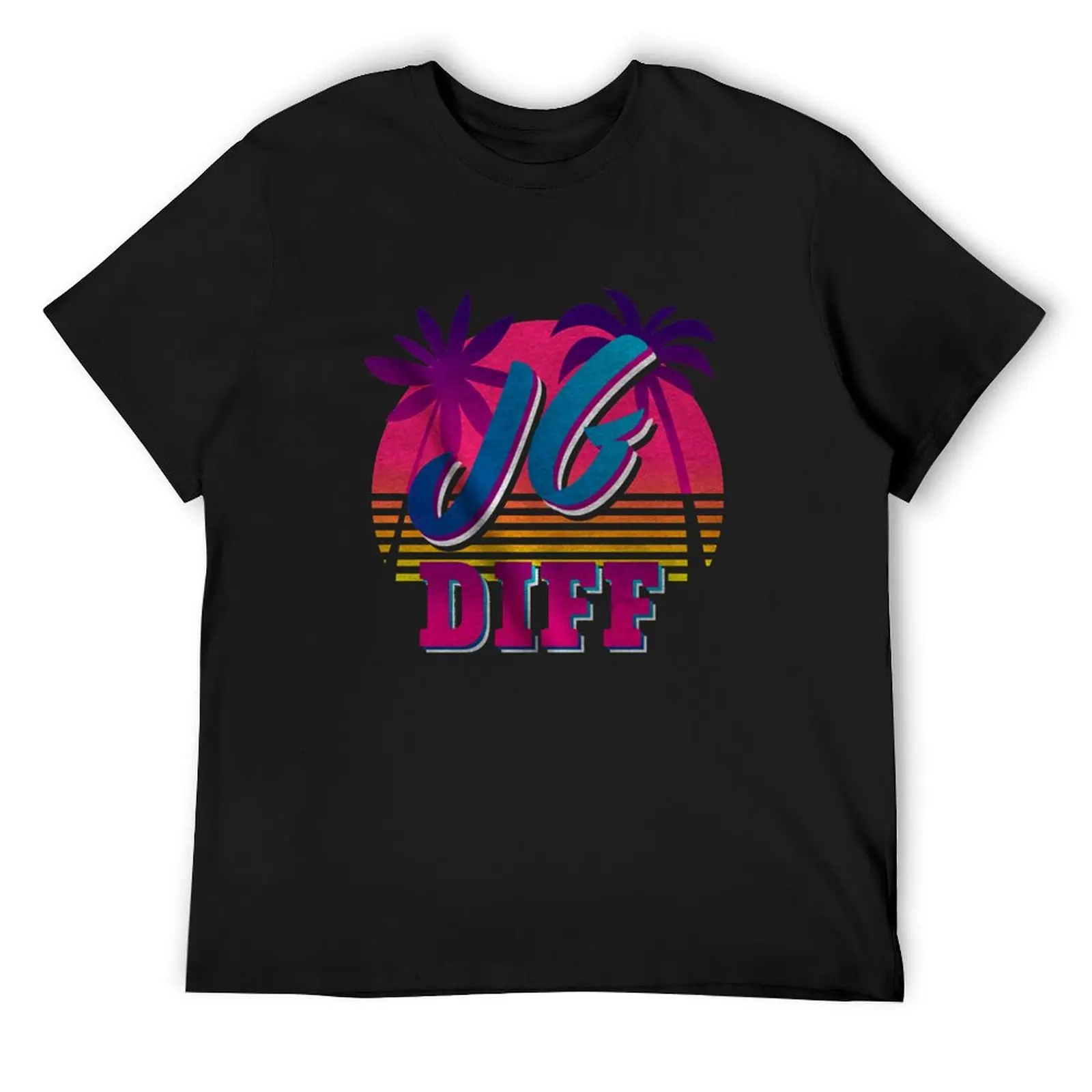 

JG DIFF RETRO JUNGLE DIFFERENCE BETTER JUNGLER WINS T-Shirt tops quick-drying animal prinfor boys cute clothes mens clothes