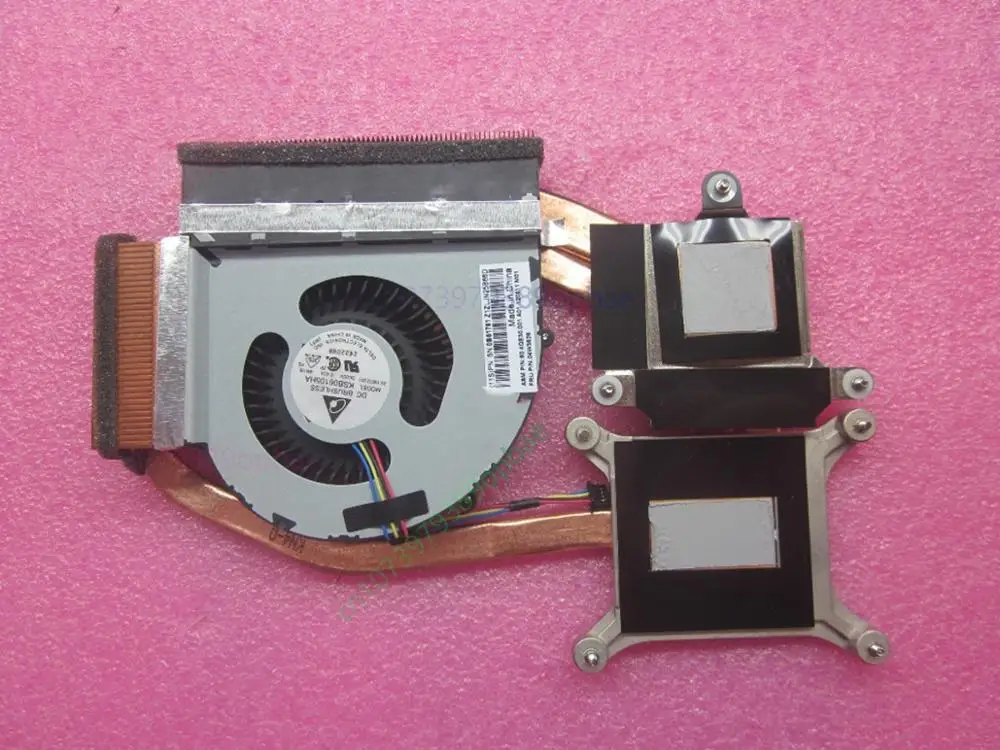 Original For Lenovo ThinkPad W530 Independent CPU Cooling heatsink Fan 04W3626 04W3627
