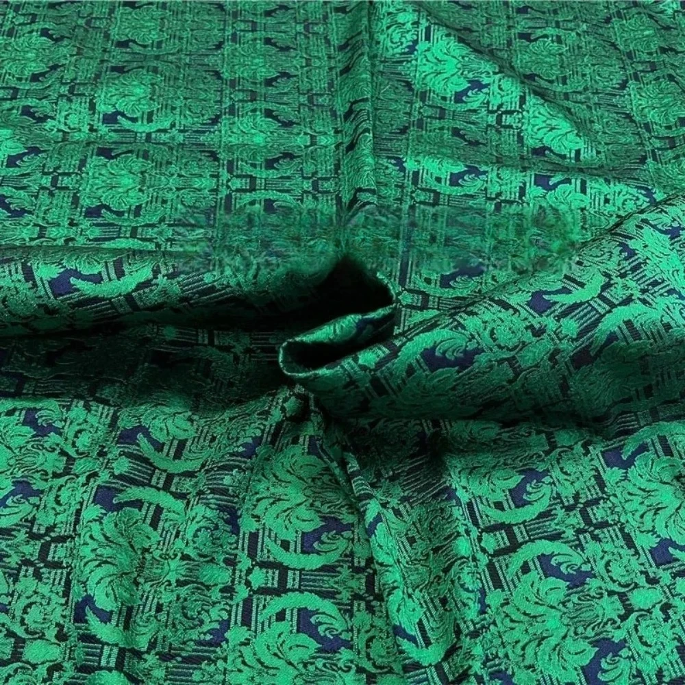 

Китайская жаккардовая парчовая ткань с цветочным принтом для платья Джек, ткань для одежды, ткань для шитья своими руками, материал по метрам