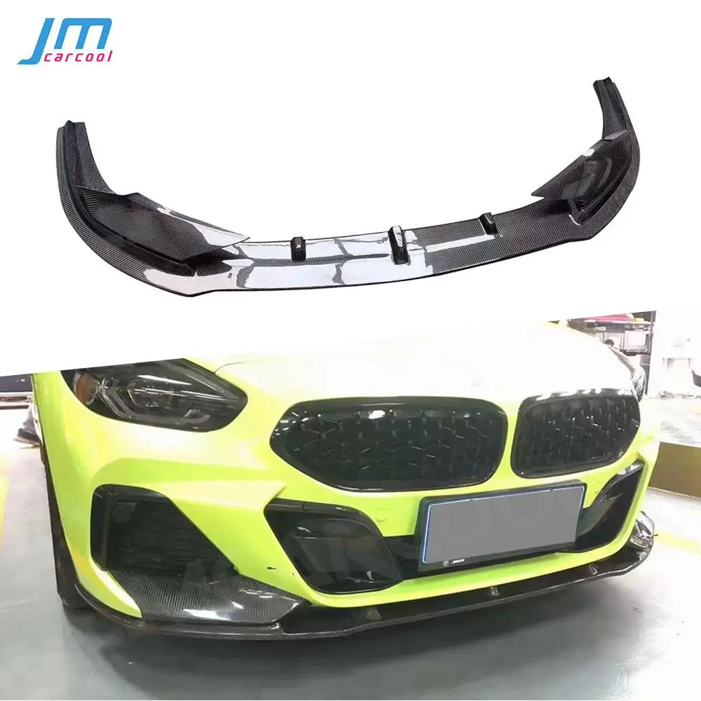 Carbon Fiber Front Bumper Lip Splitters Covers for BMW Z4 G29 M Sport 2019 2020 2021 Head Extension Chin Spoiler Car Accessories