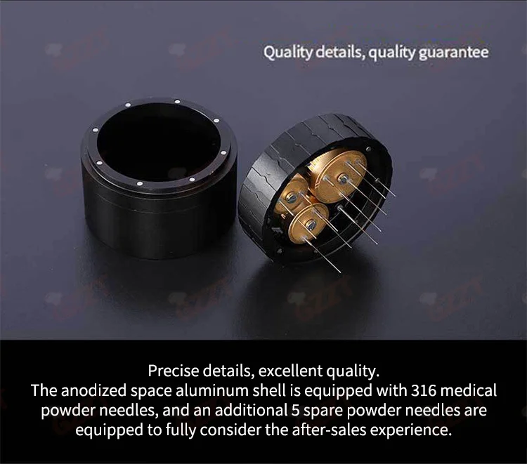 GZZT NCD58 Needle Type Coffee Distributor 58mm/54mm/51mm Compatible Coffee Tamper Space Aluminum & Stainless Steel Tamping Tool
