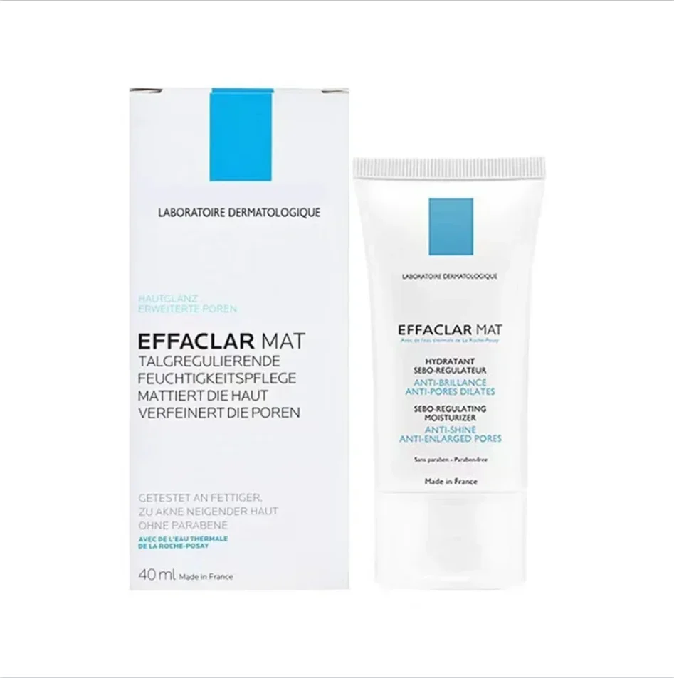 Original EFFACLAR MAT Milk 40ML Acne Clearing Water And Oil Balancing Moisturizing Lotion Regulating Factor Anti-Large Pores