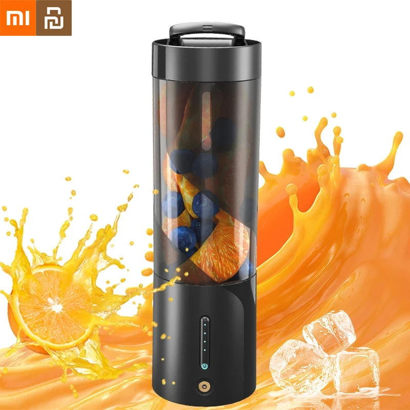 Xiaomi Youpin Juicer Cup Portable Mixer Blender Fresh Juice Mixer Electric Wireless Charge Mini Fruit Mixers Juicer Blender New