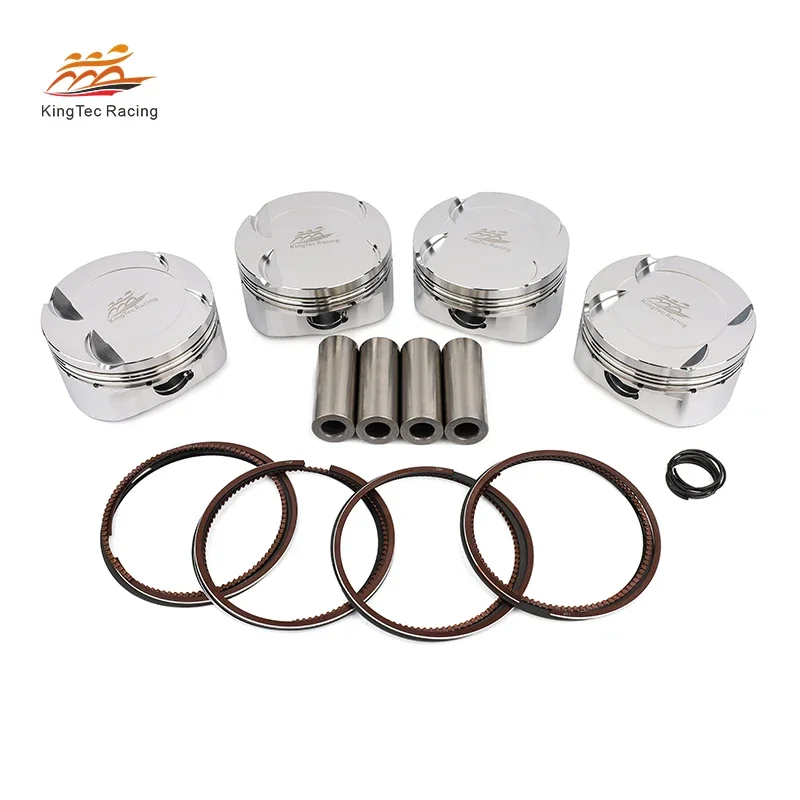 KingTec Racing Custom 86mm K20A Pistons Forged For Honda Civic Accord 2.0 K20 Engine