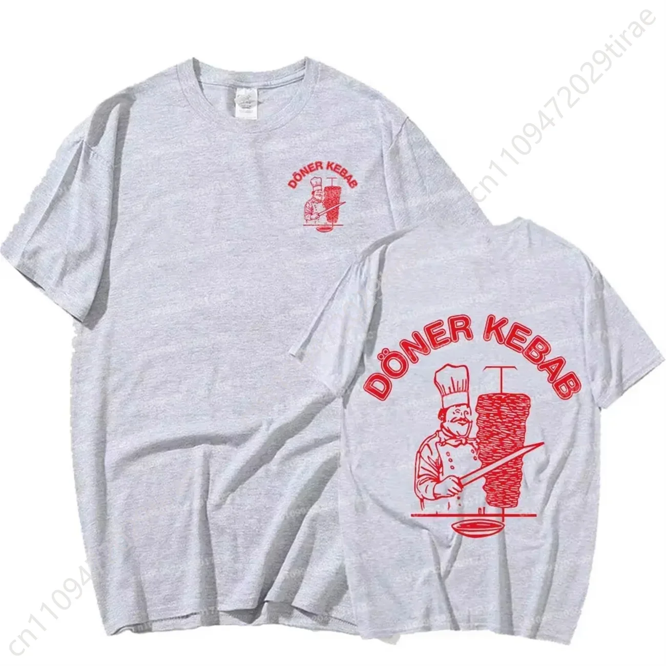 New Doner Kebab T Shirt Graphic Kid T-shirt Men Cotton Oversized T-Shirts Gothic Harajuku Summer Unisex Women Tshirt Streetwear