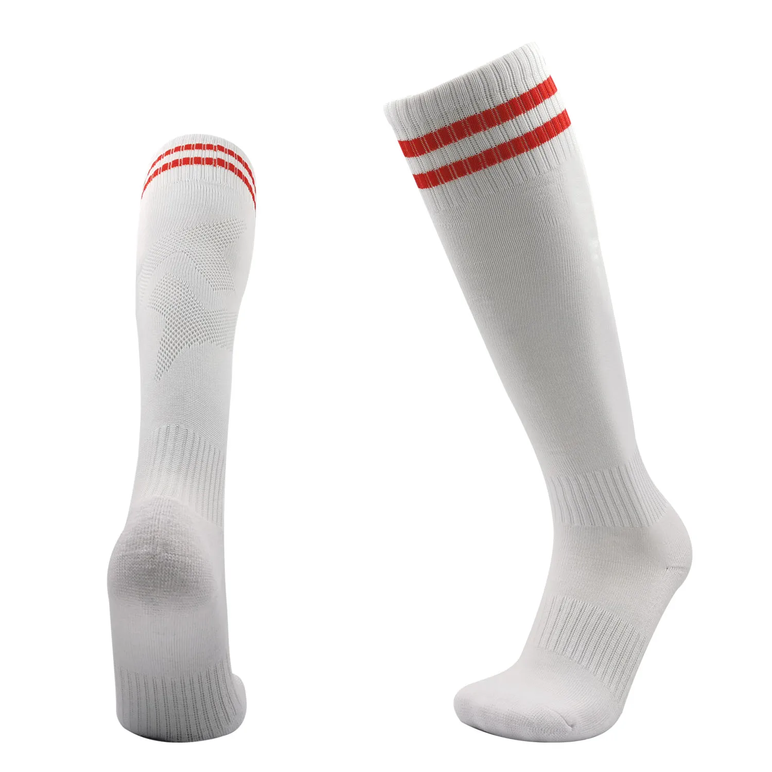 Fußball Socken Hohe Qualität Lange Röhre Knie Baumwolle Kinder Legging Strümpfe Fußball Baseball Laufen Sport Erwachsene Kinder Socken – Detail 24