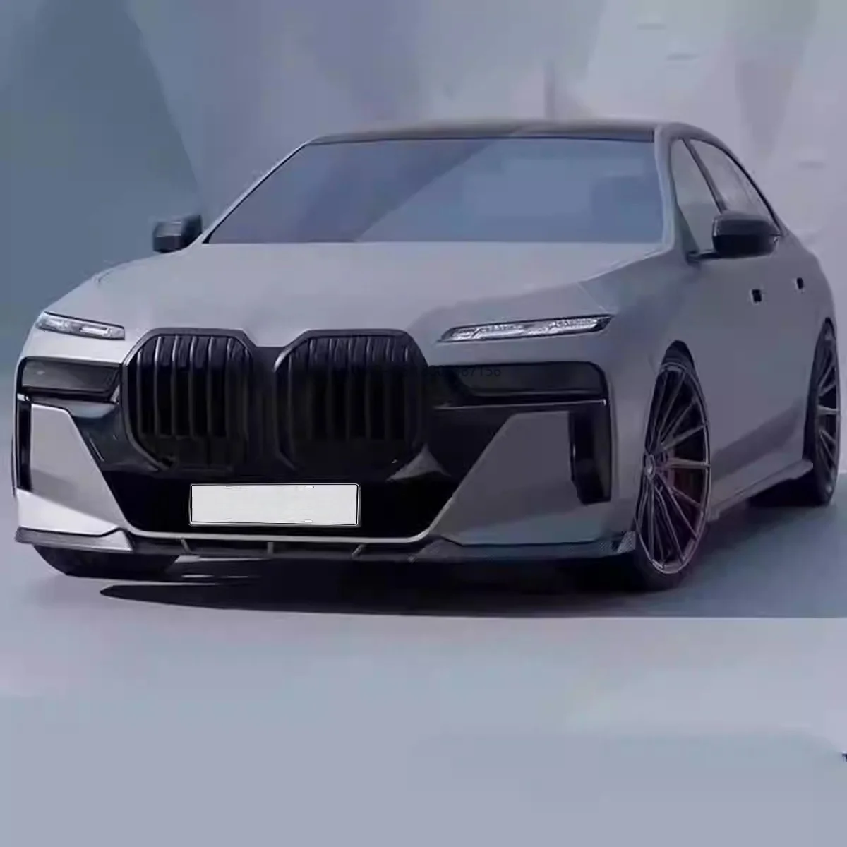 

Car Body Kit for 7 Series G70 Conversion M760 Rear Bumper Front Lip Front Splitter Side Skirts Exhaust Tips 2023 to 2024