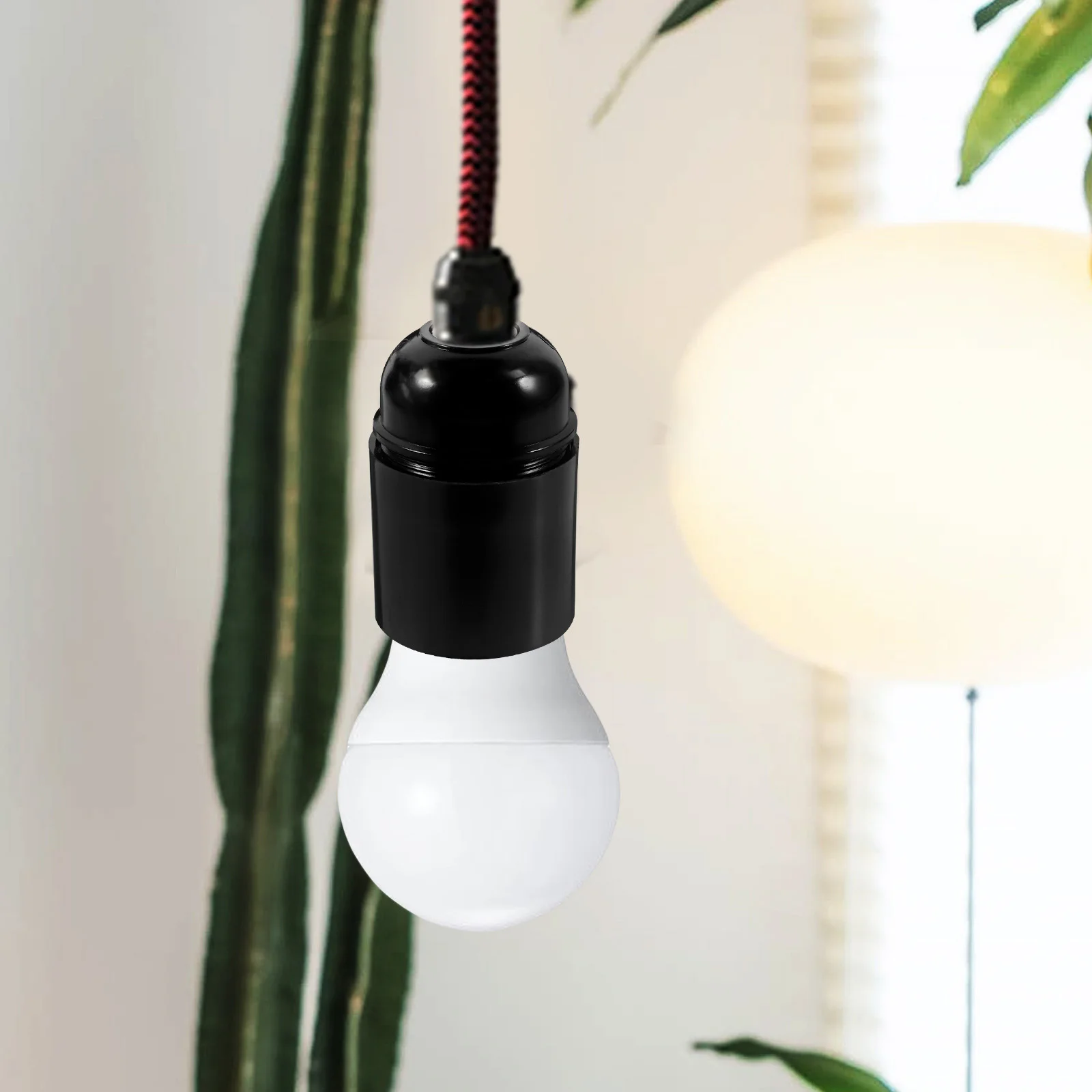 

4Pcs Reliable Lamp Socket Parts Household Light Socket Easy to Install for DIY Retro Pendant Light Lamp Replacement