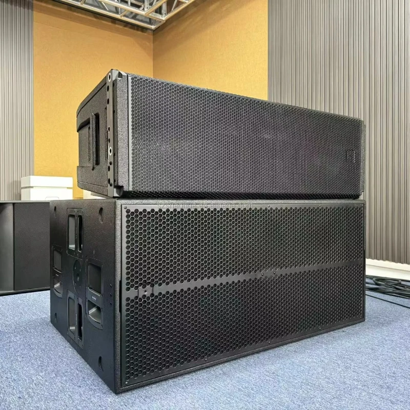 

50A 4k Dual 12-inch 3-way Active RF Line Array Speaker High Power Sound System Professional Audio Outdoor Speaker