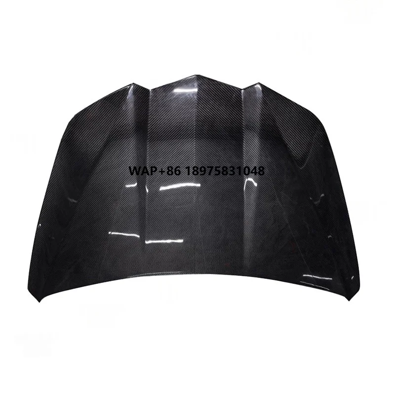 Brand New Car Hood Cover Corvette C8 Carbon Fiber Hood Cover Upgraded Engine Hood Cover