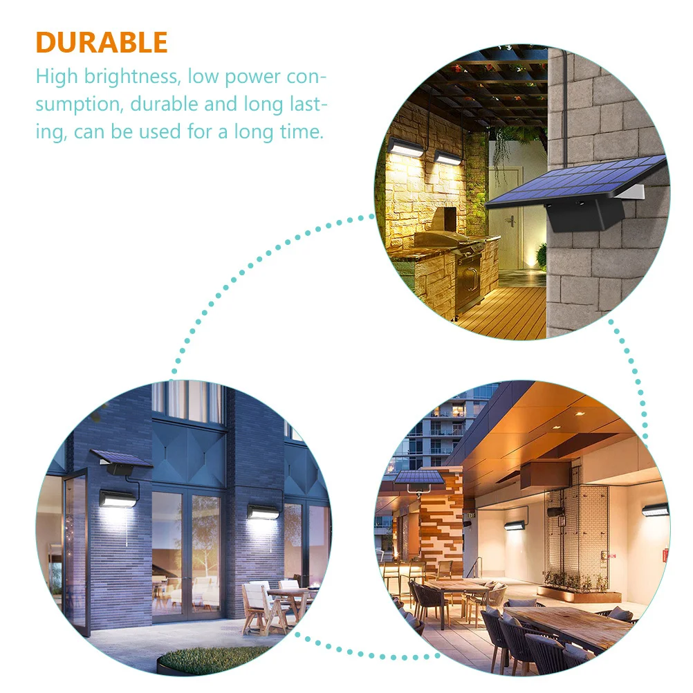 

1Set Solar Wall Light Outdoor LED Solar Light Pull String Design High Brightness Night Lamp Garden Lighting Night Lamp