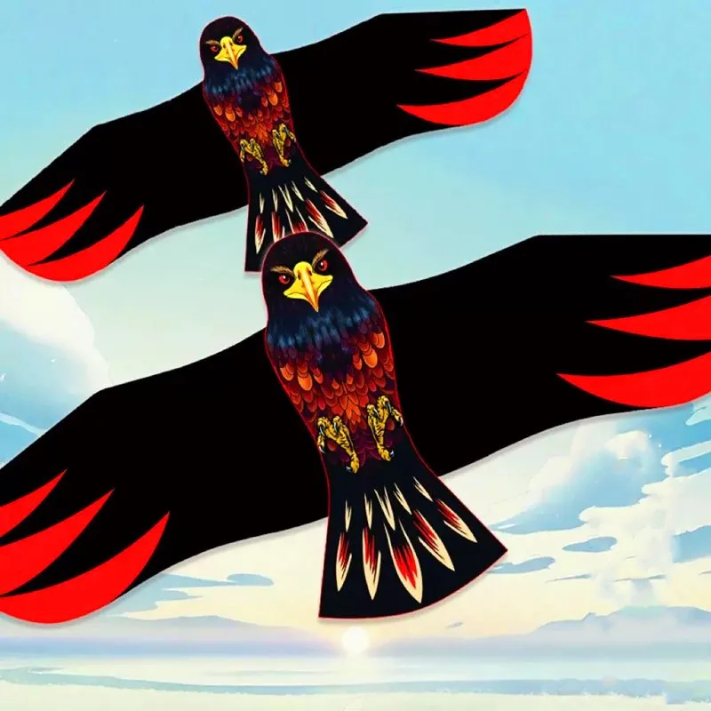 Cometa de águila volando para adultos, juguete para jugar al aire libre, pipa de pájaro, enrollador de una sola línea, fábrica de pipa profesional, pipa de nailon, serpiente