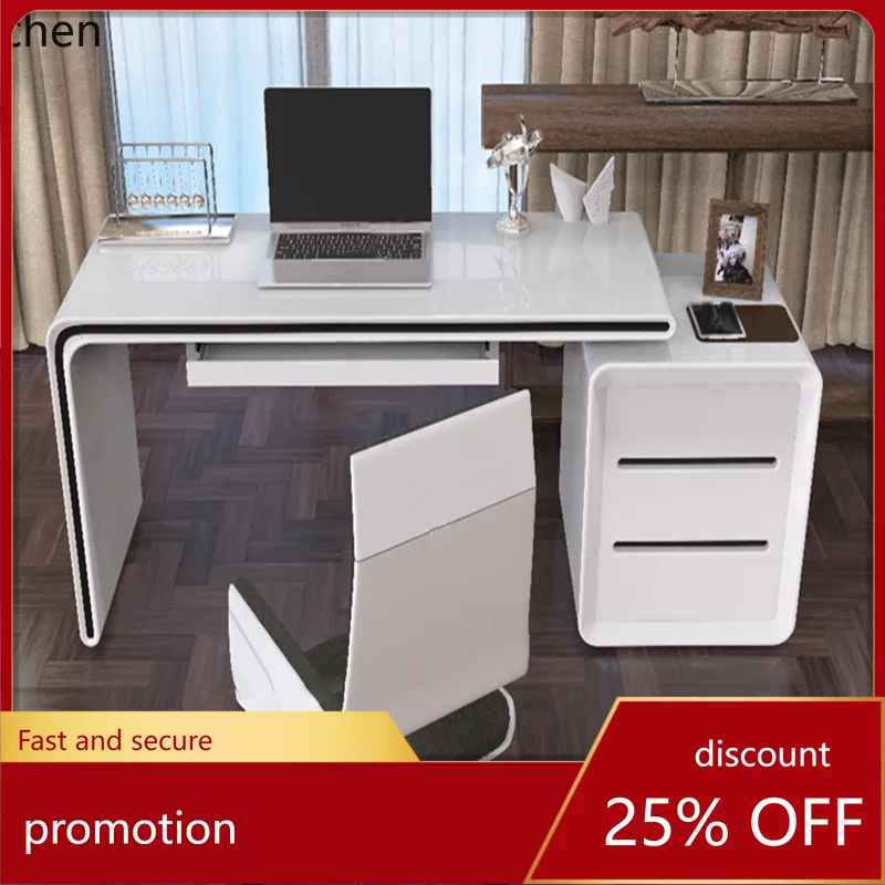 

ZMLComputer desk Desktop household small apartment Bedroom study desk Notebook desk