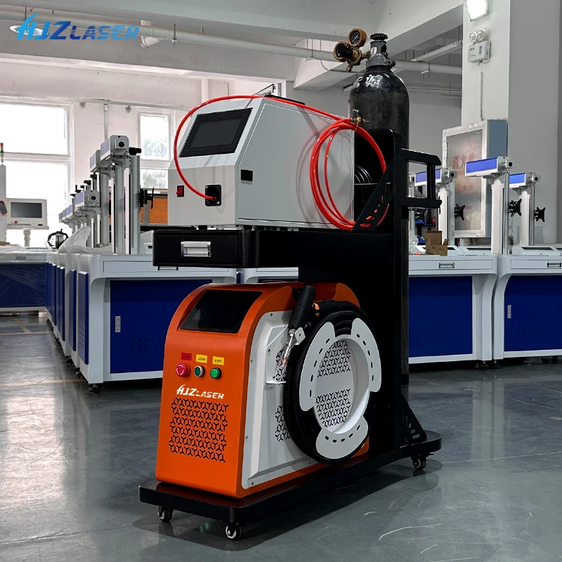 

HJZ Handheld Laser Welding Machine for Pipelines 5mm Stainless Steel Aluminum Lazer Welder