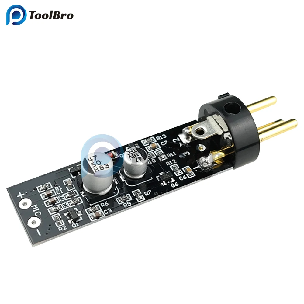 15-48V Phantom Power Electret Condenser Microphone Amplifier Board for K Song Recording Conference Speech 125db