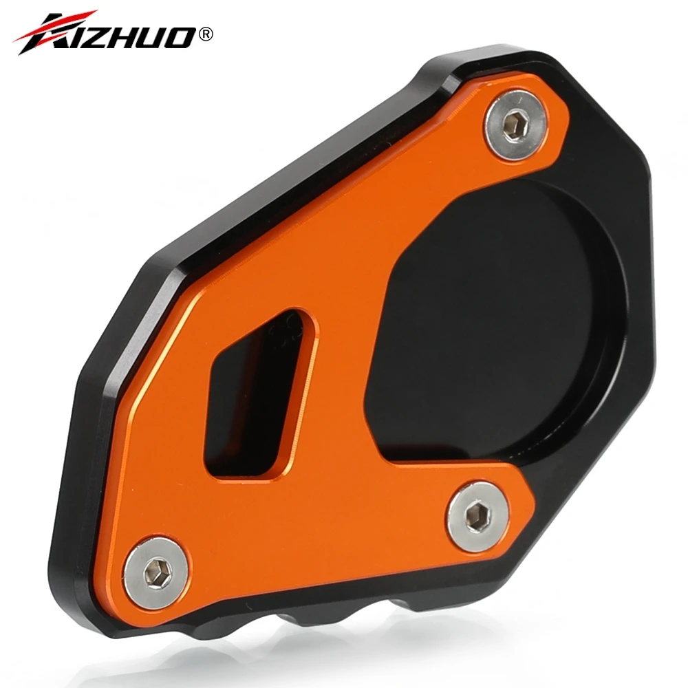 Motorcycle CNC Kickstand Foot Side Stand Extension Pad Support Plate FOR 390 250 ADVENTURE 2020-2021 2022 2023 2024 2025