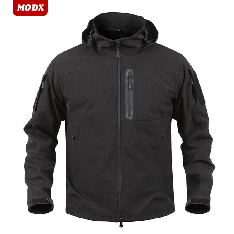 

Spring Tactical Shark Soft Shell Charge Jacket Men Outdoor Hiking Waterproof Training Clothes Windproof Casual Camouflage Suit