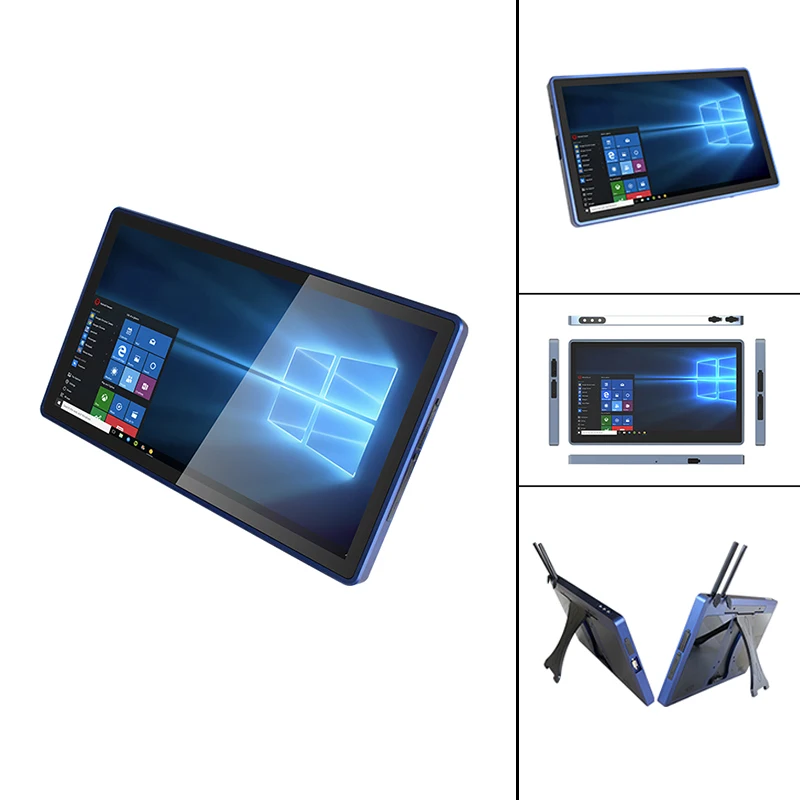 15.6 Inch Windows Water Proof Panel PC i5-8200y, RAM/ROM 8GB+256GB, Wall-mounted Industrial Tablet WiFi BT4.2 NFC